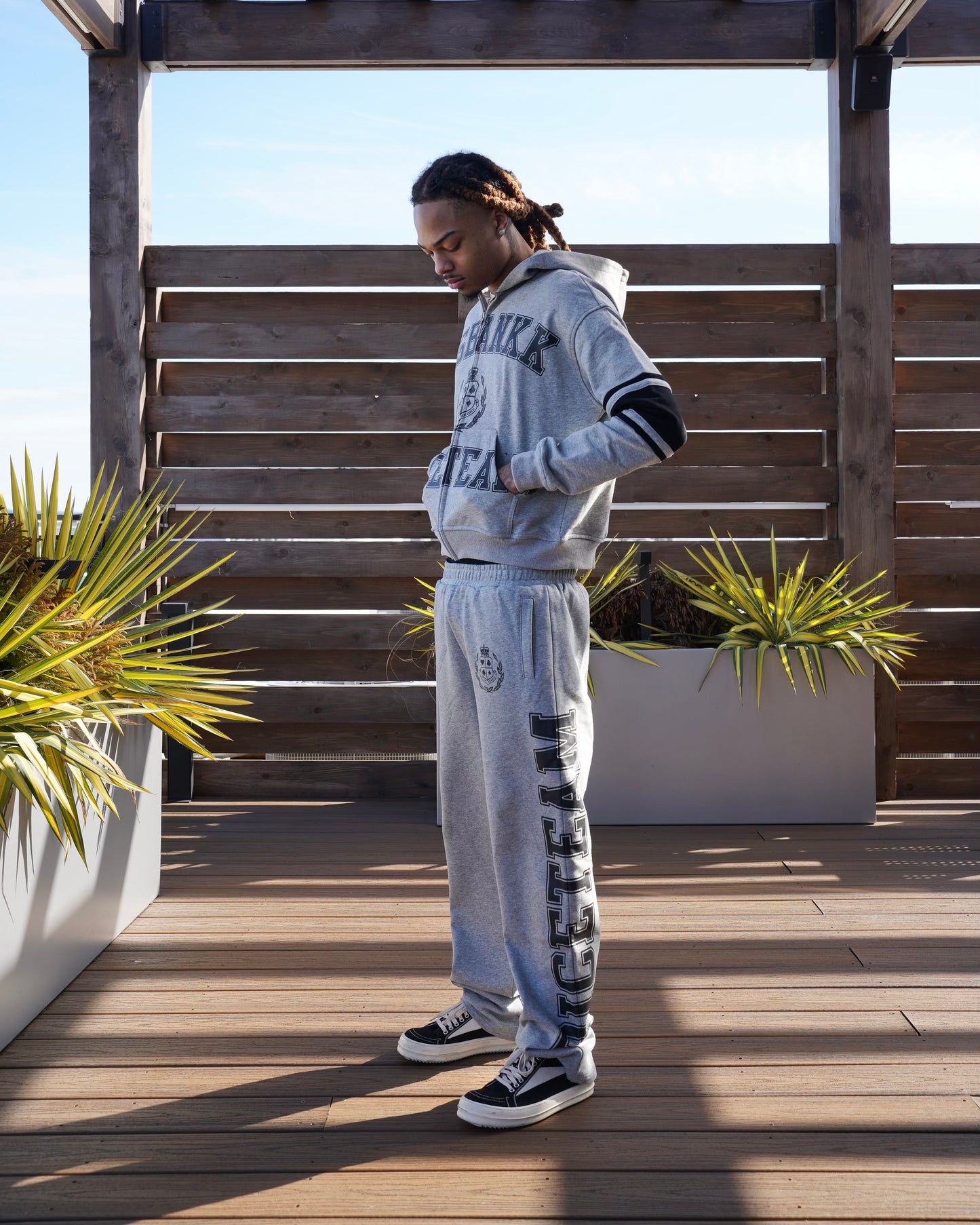 Grey Symbols Sweatsuit