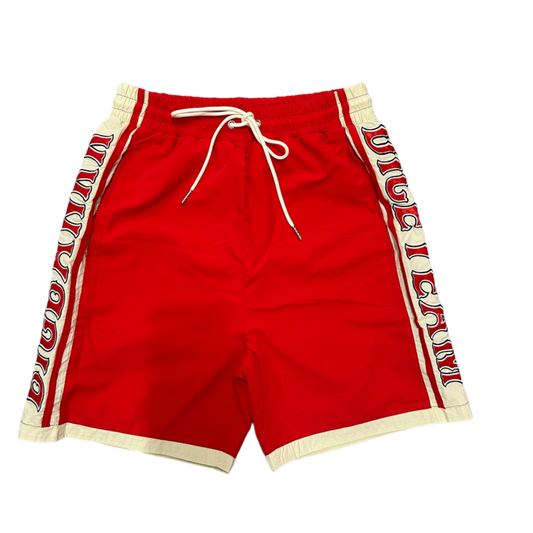 Red Bigbankk Track Shorts