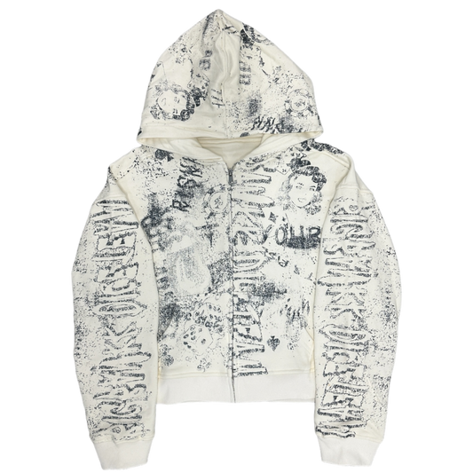Art & Risk Tattoo Zip Up