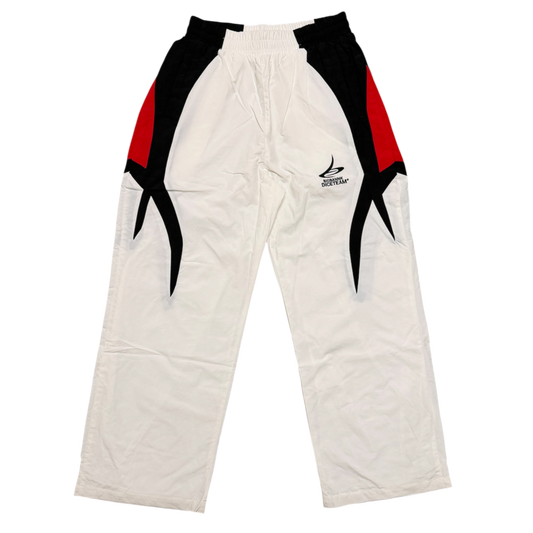 White Diceteam Track Pants