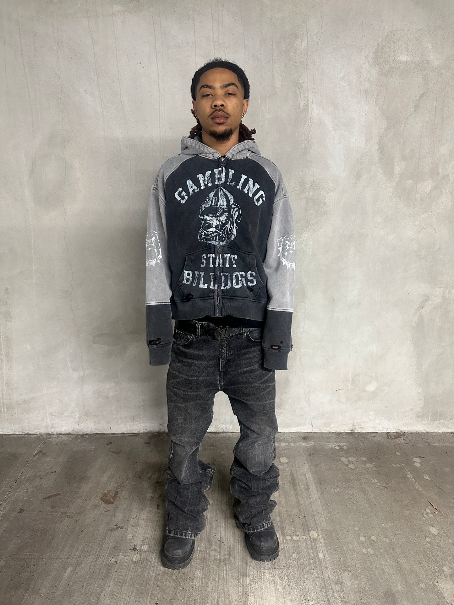 Gambling State Bulldogs Zip Up